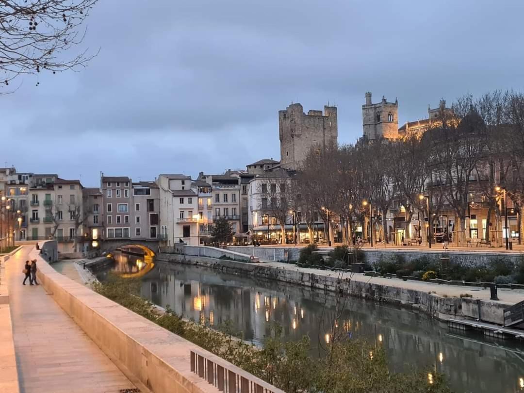 Entre Ville Et Canal, Calme Et Central !Gare A 700 M Narbonne Dış mekan fotoğraf