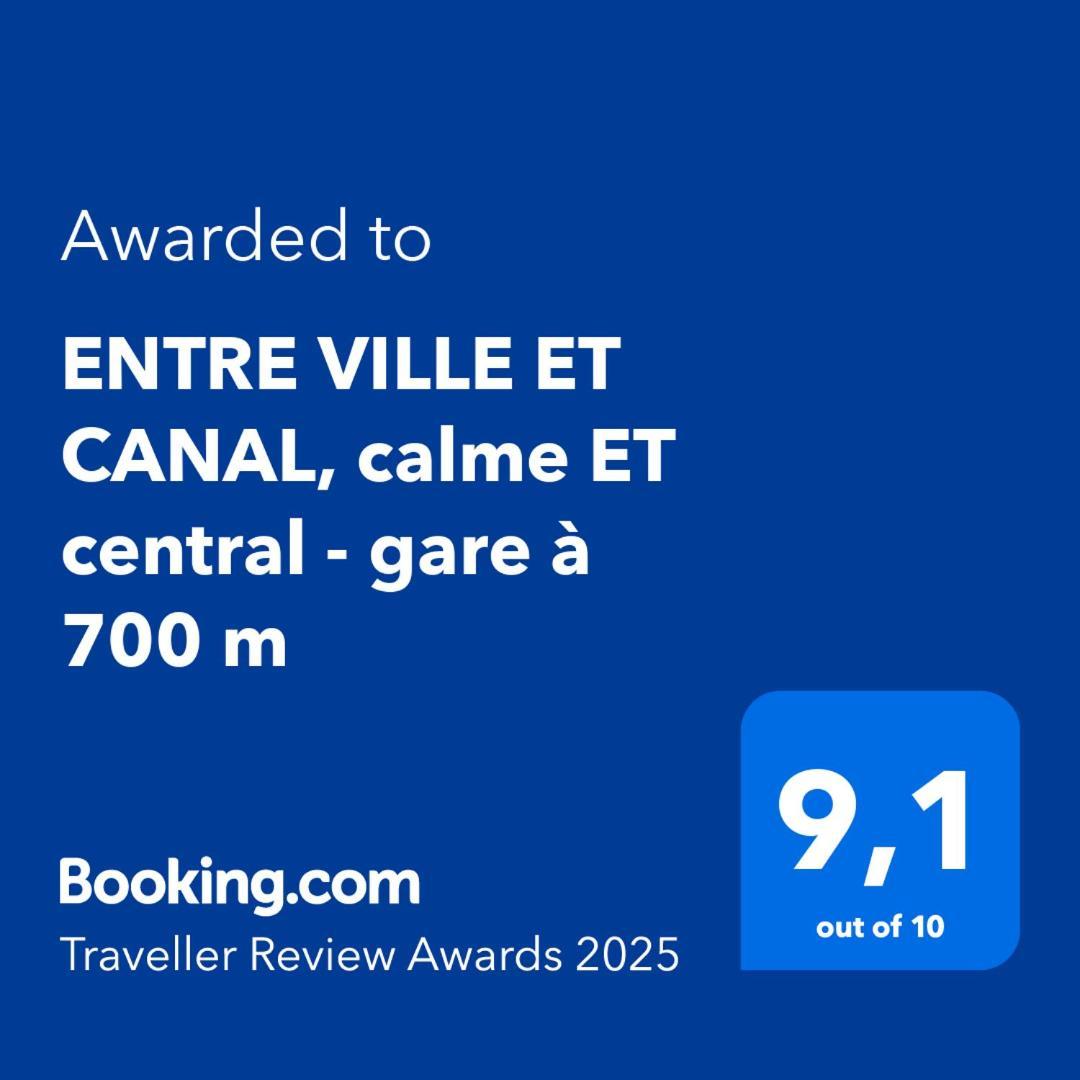 Entre Ville Et Canal, Calme Et Central !Gare A 700 M Narbonne Dış mekan fotoğraf